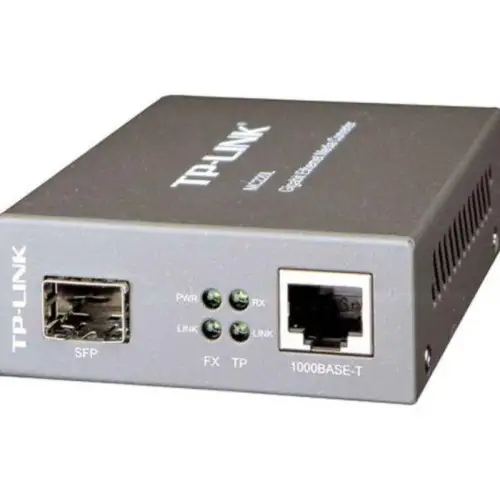 Convertisseur RJ45 Gigabit cuivre vers fibre optique LC mono/multimode TP-LINK MC220L