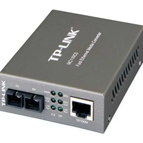 Convertisseur de média Fast Ethernet vers fibre optique SC single-mode TP-LINK MC110CS