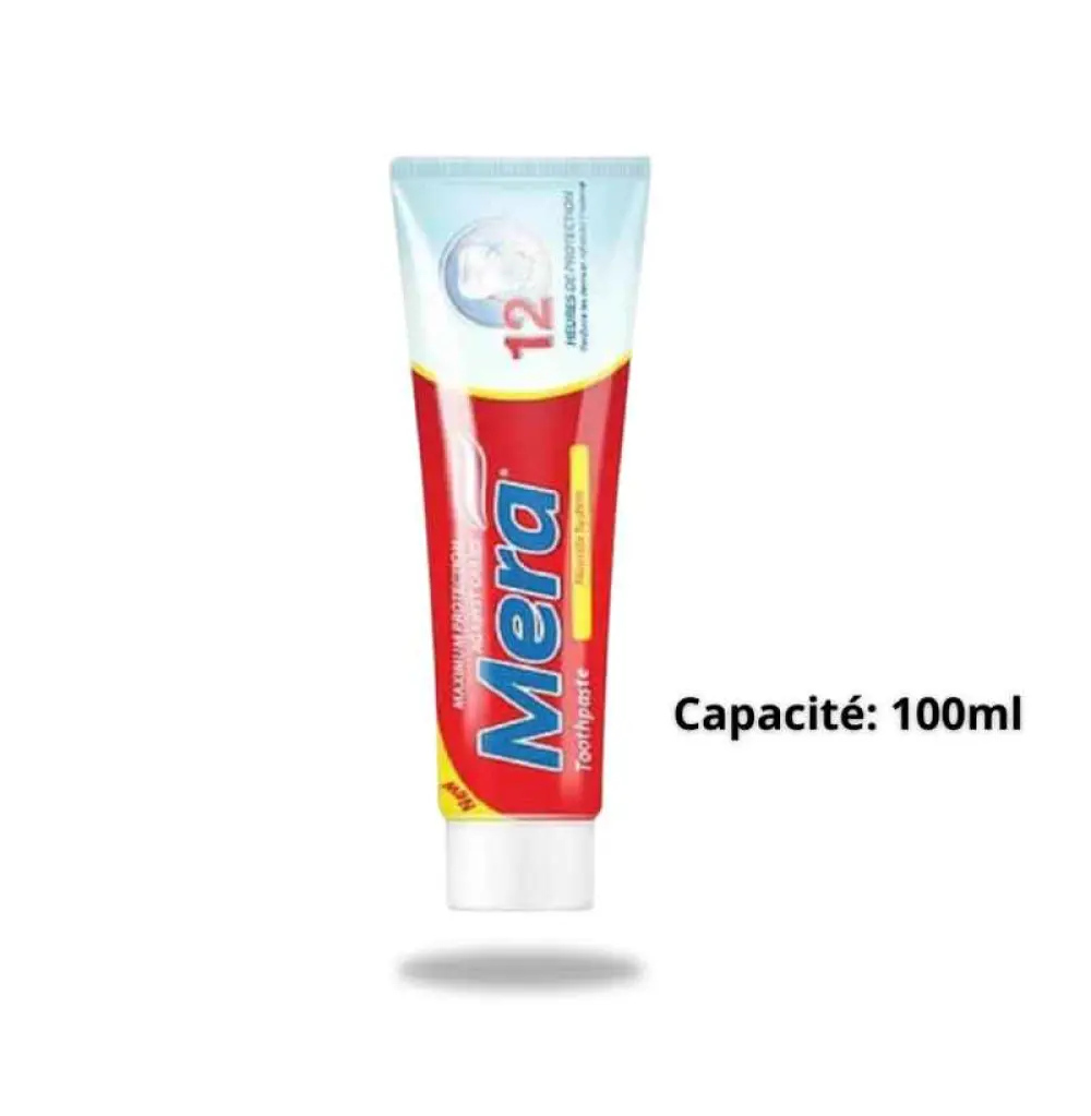 Pate dentifrice Grand model Mera anti caries 12 heures de protection 100mL
