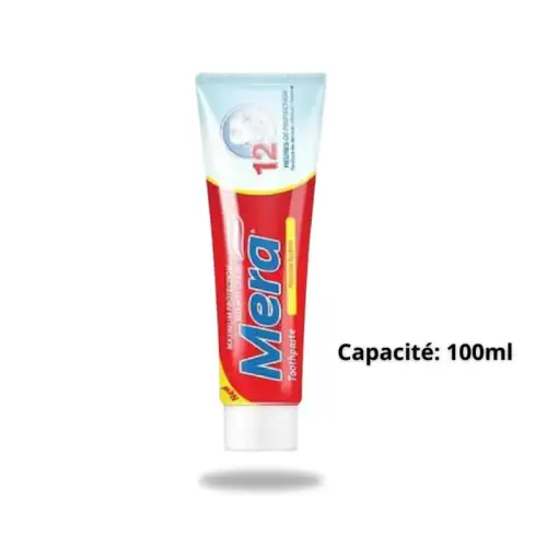 Pate dentifrice Grand model Mera anti caries 12 heures de protection 100mL