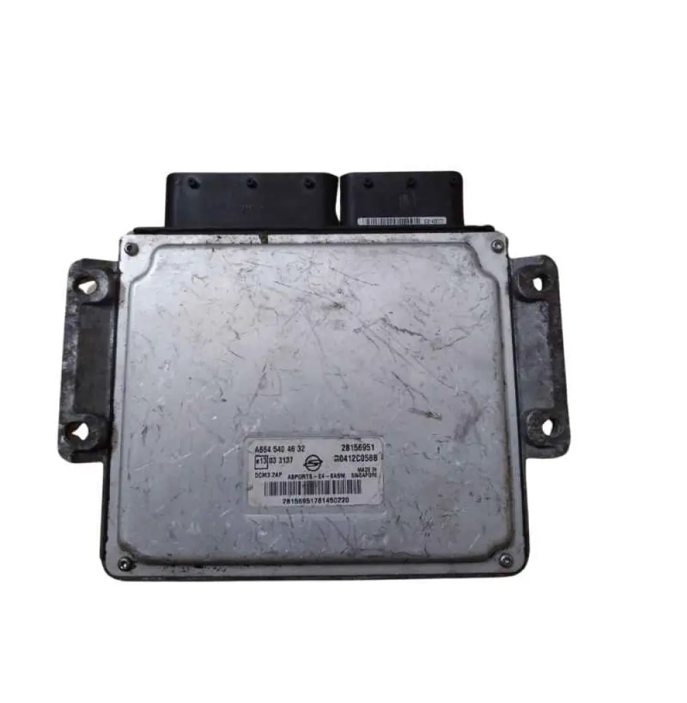 Calculateur moteur 2010-2011 SSANGYONG ACTYON 2.0L, PCM, ECM ECU, A664 540 46 32/ 28156951/ 03 3137/ R0412C058B