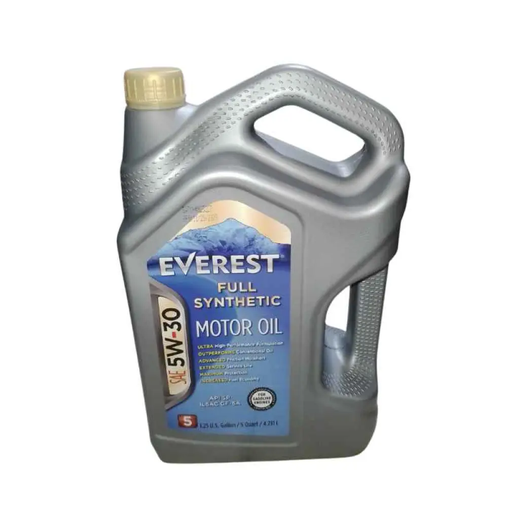 Huile moteur Everest entièrement synthétique SAE 5W-30 API SP/GF-6A 4,731L