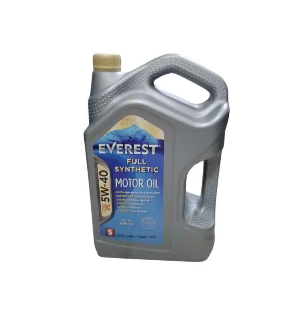 Huile moteur Everest entièrement synthétique SAE 5W-40 API SP 4,731L