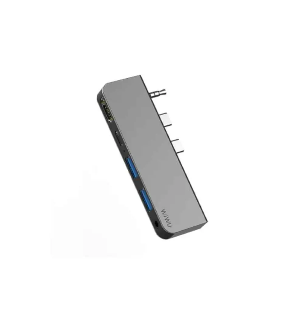 Adaptateur WIWU ALPHA 5 IN 1 USB-C HUB M X PRO