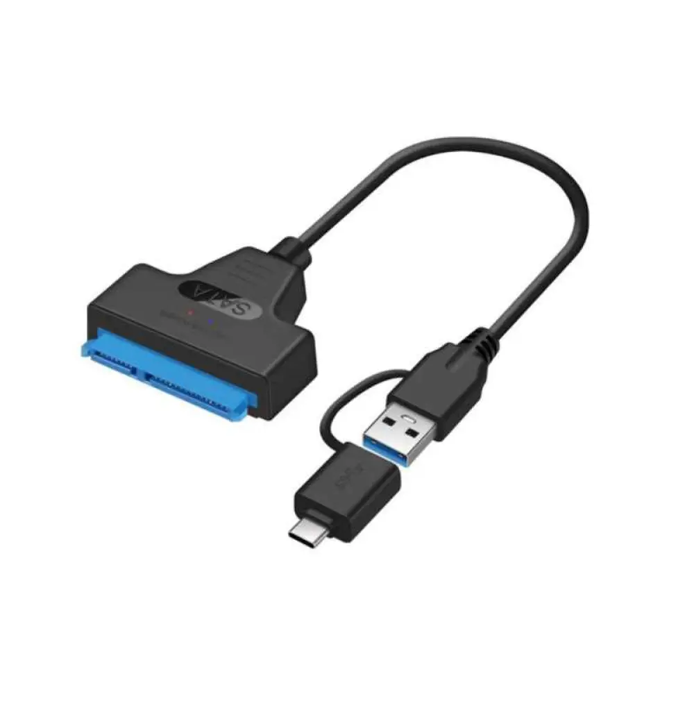 Cable TYPE-C TO USB TO SATA RS-TCUSBSATA