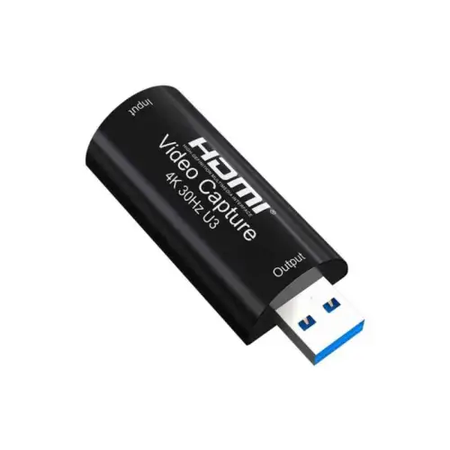HDMI Vidéo Capture 4K Noir / RS-HDCAP4K