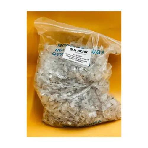 RSCAR CONNECTEUR RS-RJ607 CAOUTCHOUC SACHET DE 1000pcs