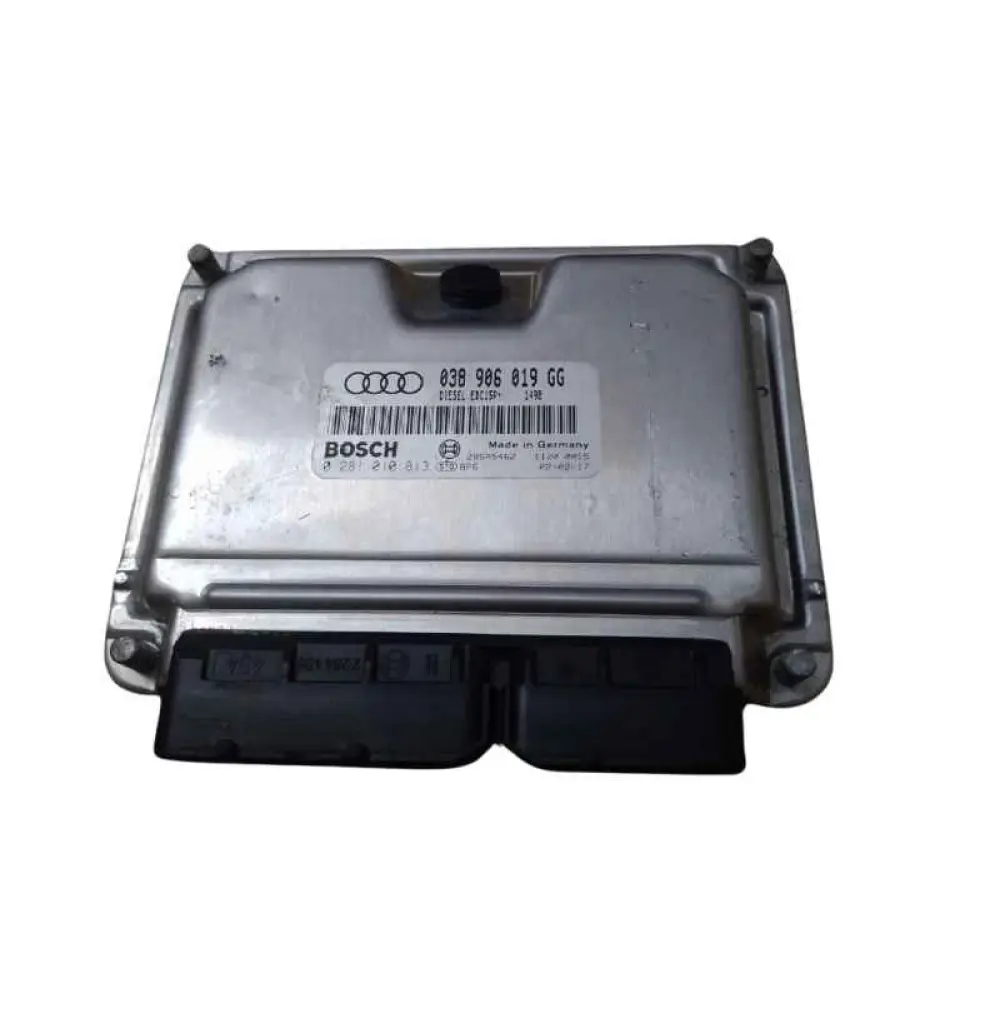  Audi A4; 1.9 TDI; Calculateur moteur 2002-2003038 906 019 GG/ 0 281 010 813/ 28SA5462/ 1498