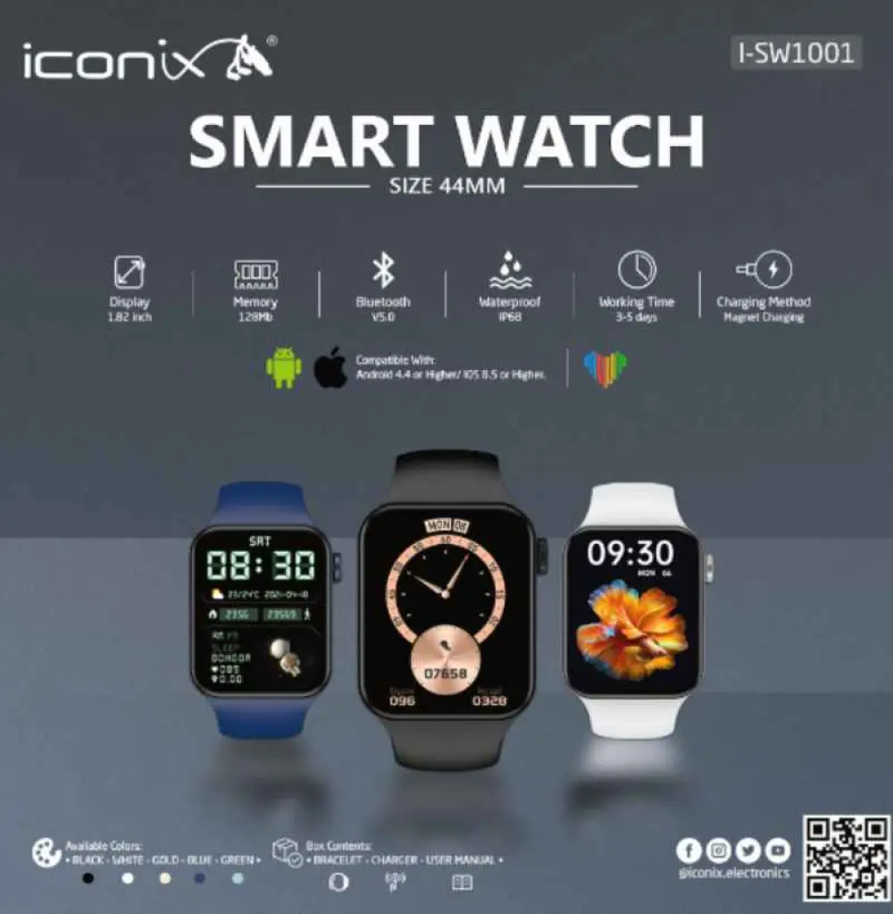 Montre Connectee ICONIX I-SW1001