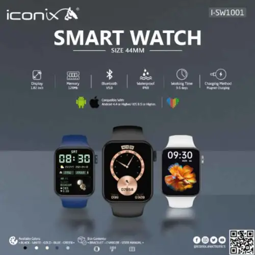 Montre Connectee ICONIX I-SW1001