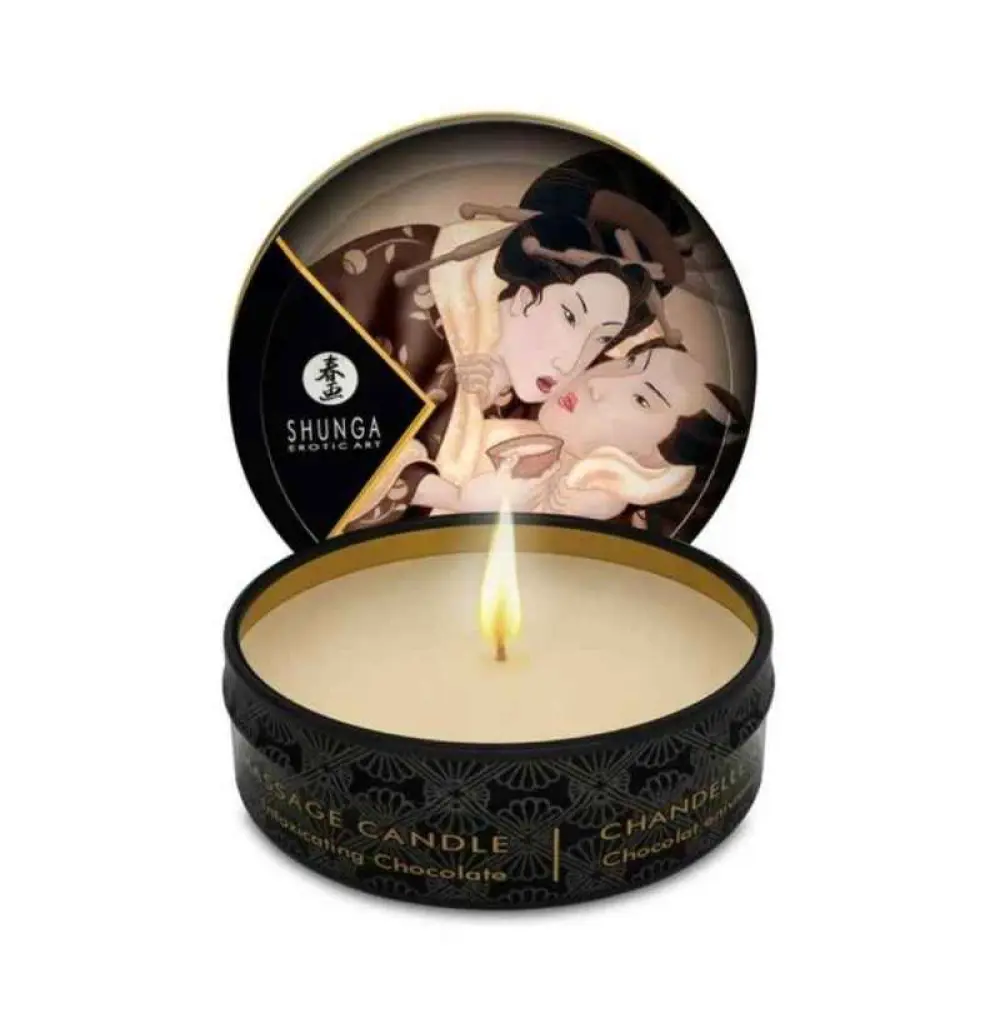 Bougie de massage Shunga Thè vert 30 ml