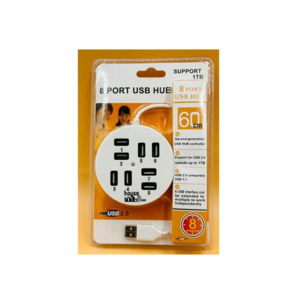 Sport multi port HUB USB 8 PORT 2.0