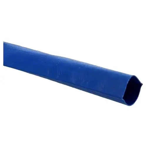 Tuyau enroulable à plat en PVC plastifié renforcé d'une tresse polyester 100m/80mm vendu par mètre