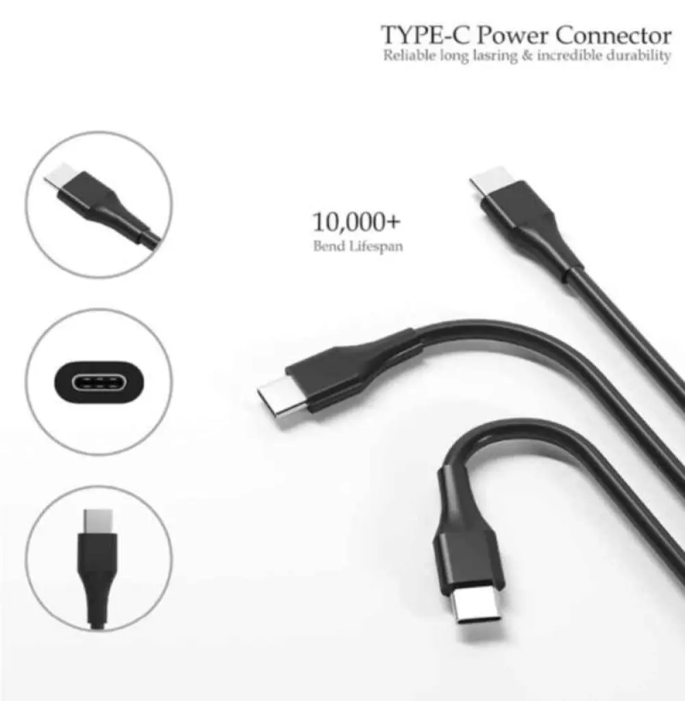 Chargeur ordinateur HP 45W TYPE-C 20V2.25A (Original)