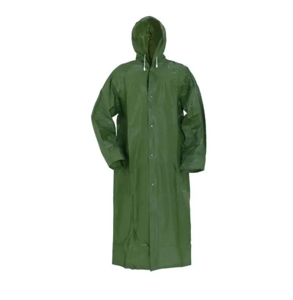 Manteau de pluie imperméable, Vêtement de pluie, de chasse vert pour homme et femme