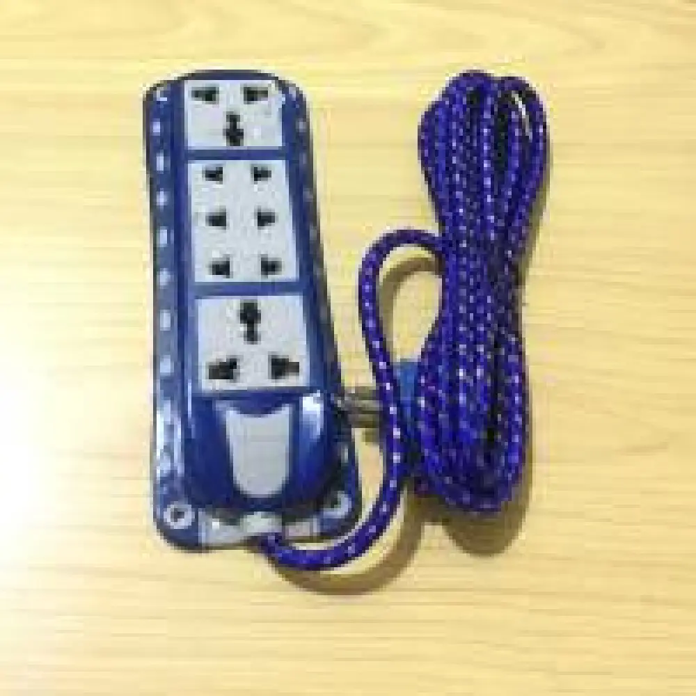 Rallonge QIAOSHENG de couleur bleue.
