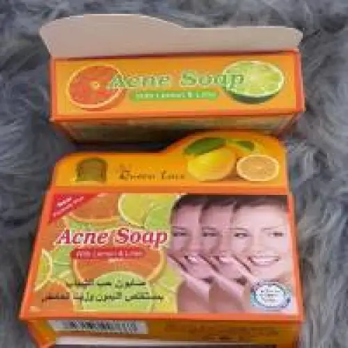 Savon contre l’acné Queen Love au citron et à la lime
