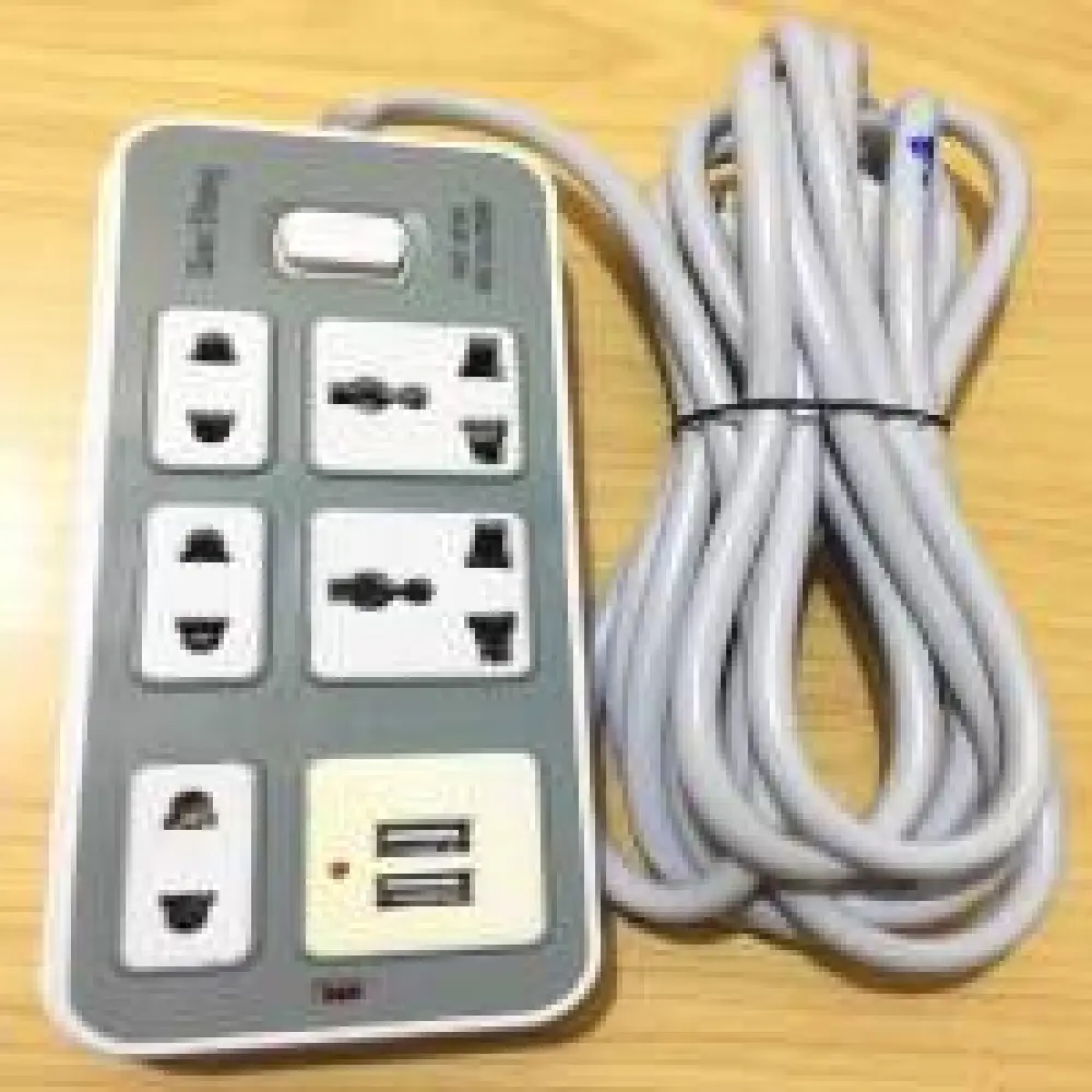 Rallonge Contact plus + USB , 13A-2500W