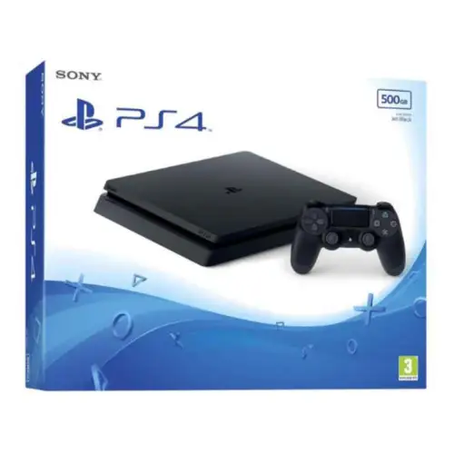 Sony PlayStation 4 Slim (500 Go) - Jet Black