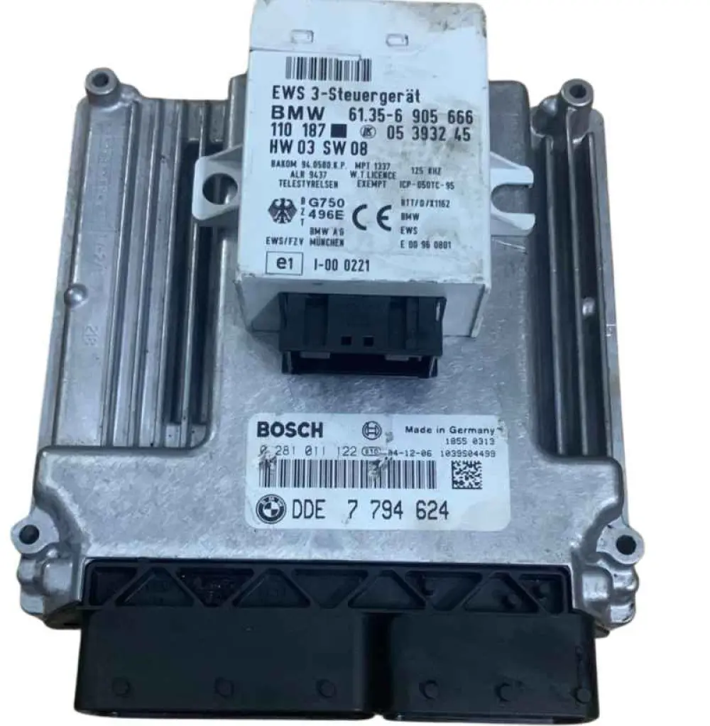 KIT complet BMW E46 / DDE7794624 / 0281011122 / E 00 96 0801 / ICP-050TC-95 / HW 03 SW 08 (810)