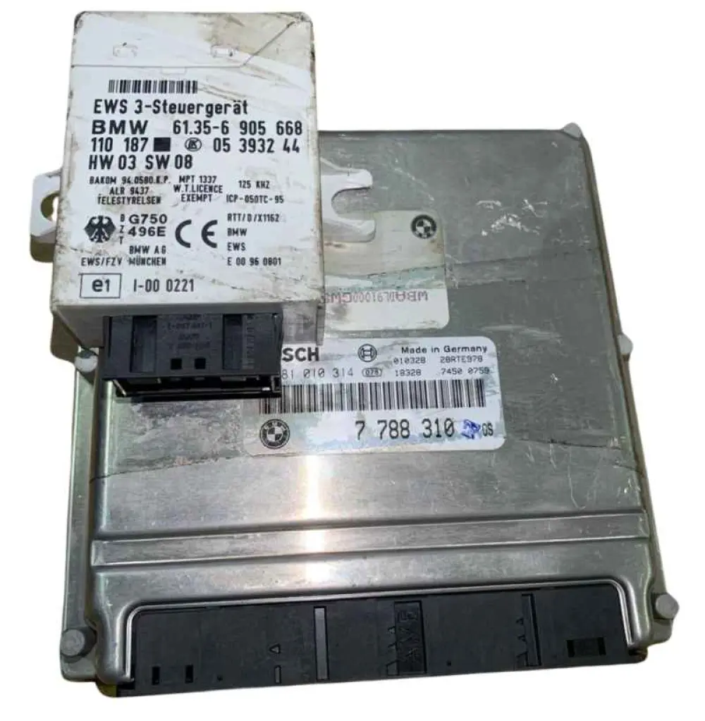 KIT complet BMW E46  M57 / 7788310 / 0281010314 / E 00 96 0801 / ICP-050TC-95 / HW 03 SW 08 (810)