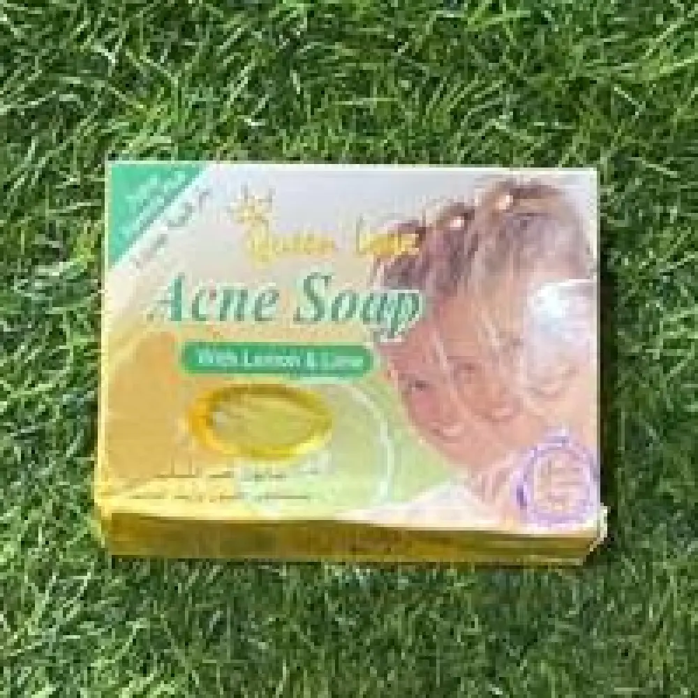 Savon de soin Visage Queen Love Acne Soap With Lemon & Lime