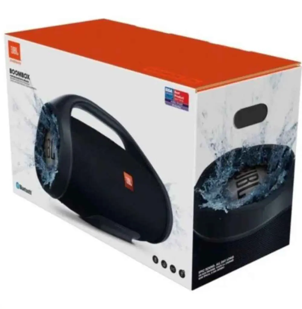 BAFFLE BLUETOOTH JBL SPEAKER BLUETOOTH BOOM BOX NOIR-COPIE