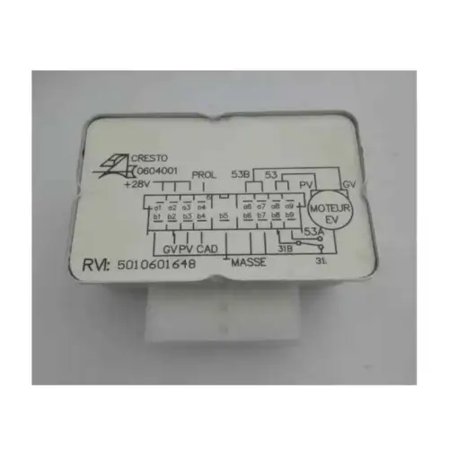 Module de commande 5010601649 Kit de commande de moteur 28V 17 piècesOE 0604001, (SPH45)