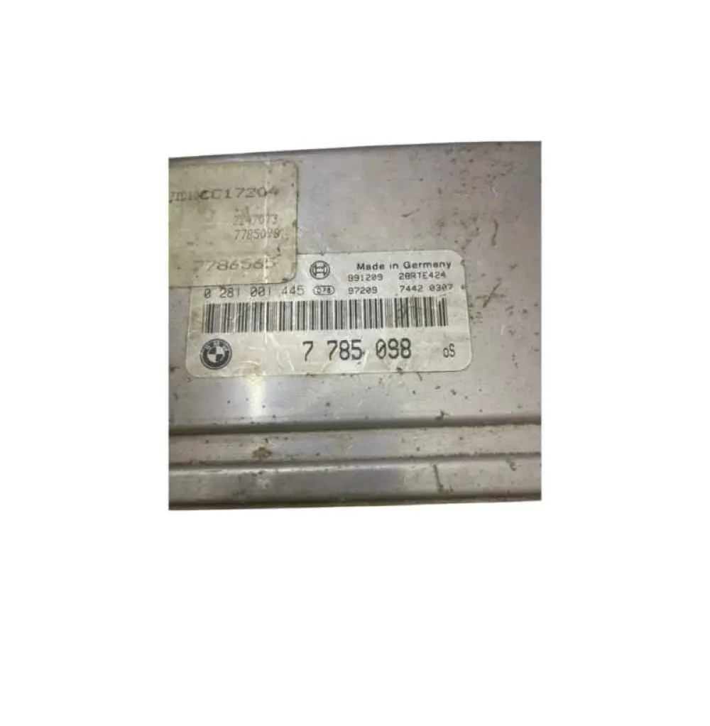 BMW 320D E46 / 0281001445 / 7785098 Calculateur moteur