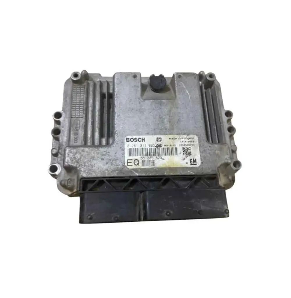 OPEL ASTRA ZAFIRA 1.9 CDTI BOSCH 0 281 014 025, 0281014025, GM 55 205 623 EQ, 55205623EQ, 55205623 CALCULATEUR MOTEUR