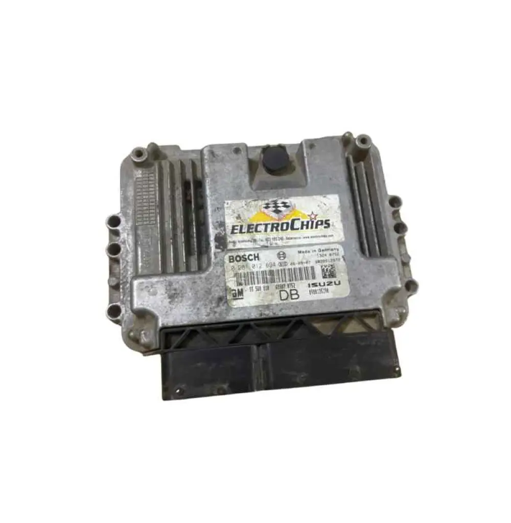 OPEL ASTRA ZAFIRA 1.9 CDTI BOSCH 0 281 014 025, 0281014025, GM 55 205 623 EQ, 55205623EQ, 55205623 CALCULATEUR MOTEUR