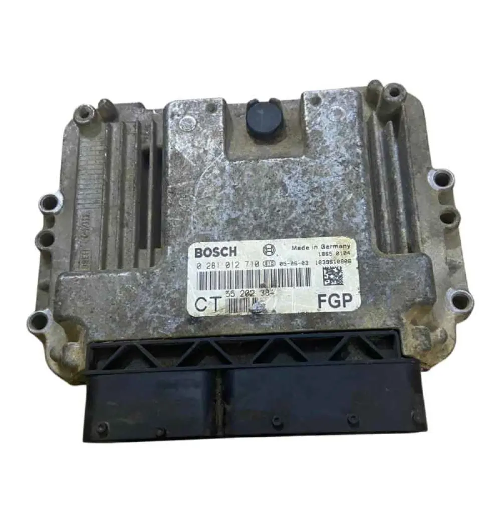 OPEL ASTRA ZAFIRA 1.9 CDTI BOSCH 0 281 012 710, 0281012710, GM 55 202 384 CT, 55202384 CT, 1039S10806 CALCULATEUR MOTEUR 