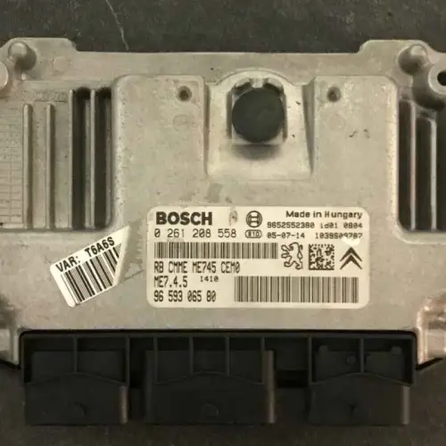 Calculateur vierge PEUGEOT 307 ME7.4.5 0261208558 9659306580