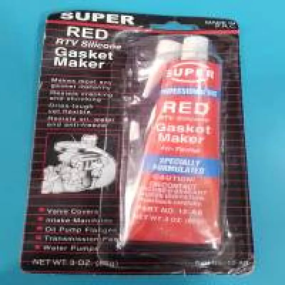 Colle moteur, Joint d’étanchéité adhésif en silicone rouge RTV