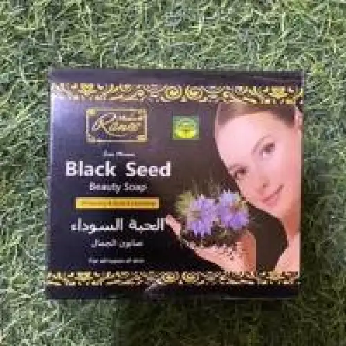 Savon de beauté noir à base de graine noire