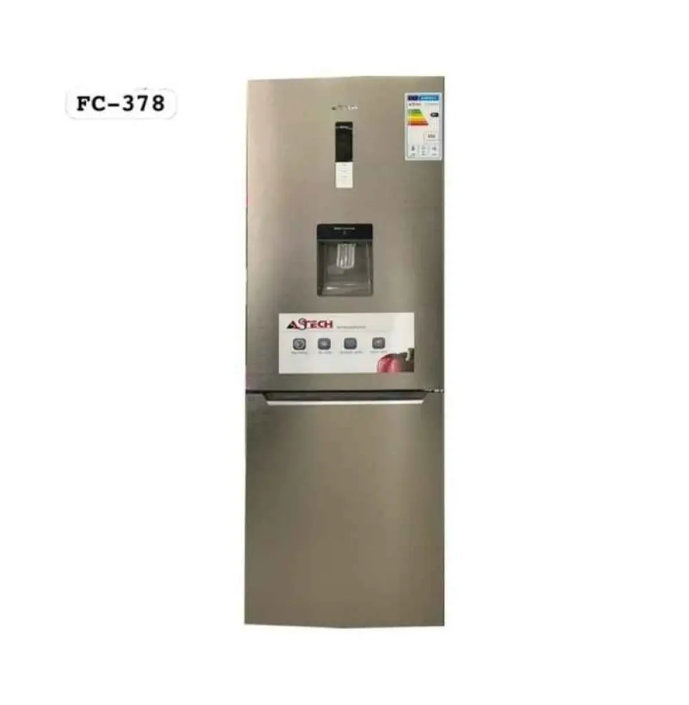 REFRIGERATEUR ASTECH FC378INO-OG COMBINE 3 TIROIRS FONTAINE NO FROST GRIS, REFAST0378FC, FC378INOOG