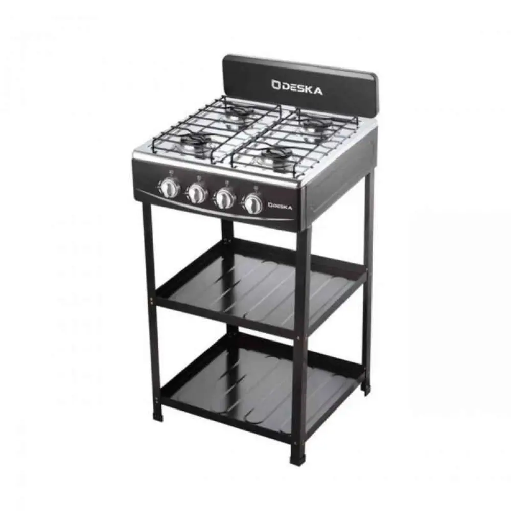 PLAQUE DE CUISSON DESKA GS-F06DK 4 FEUX 60X50 AVEC TABLE,  PLADES0006DK