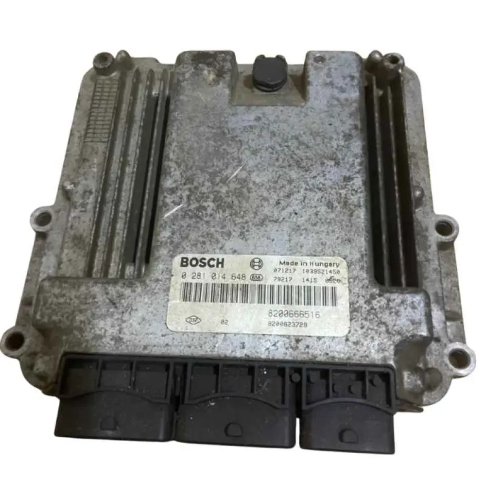 RENAULT TRAFIC OPEL VIVARO 2.0 DCI CALCULATEUR MOTEUR RENAULT TRAFIC OPEL VIVARO 2.0 DCI BOSCH 0 281 014 648, 0281014648, 8200666516, 8200823728