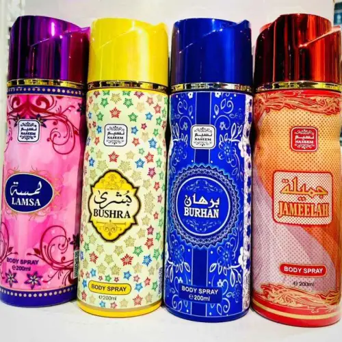 Gamme de Sprays Corporels Nassem: Deodorant