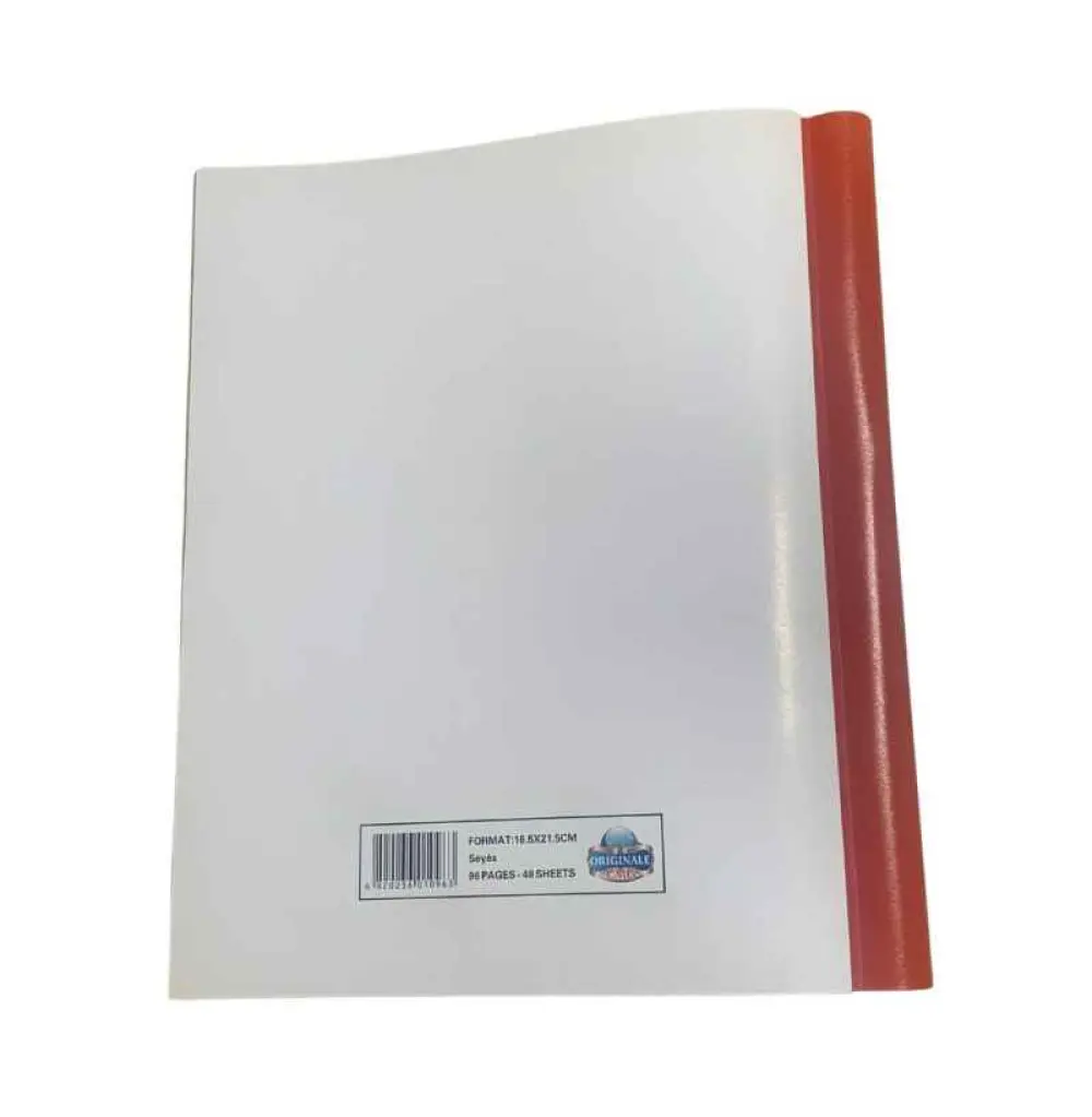 5 Cahiers 100 pages Séyés avec couverture plastiques (96 Pages)