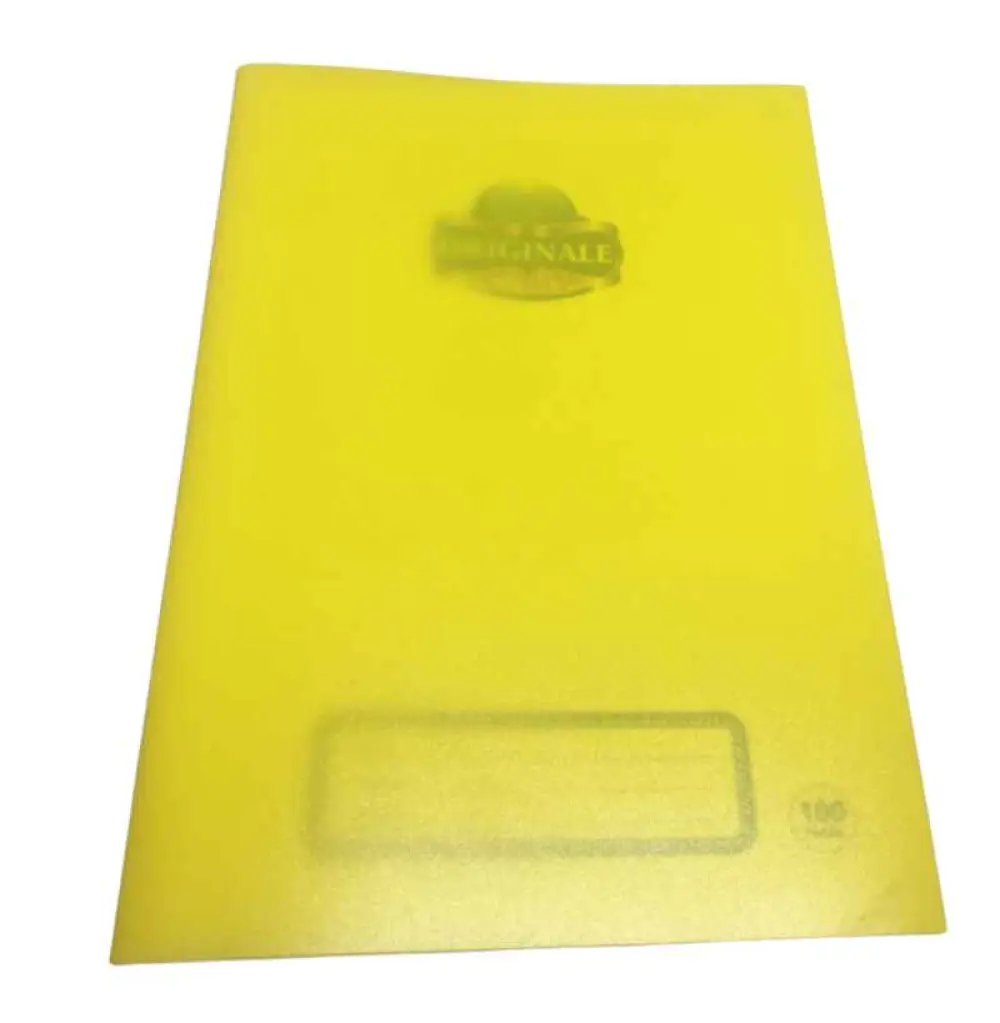 Cahier travaux pratiques 100 pages (TP) couverture en plastique