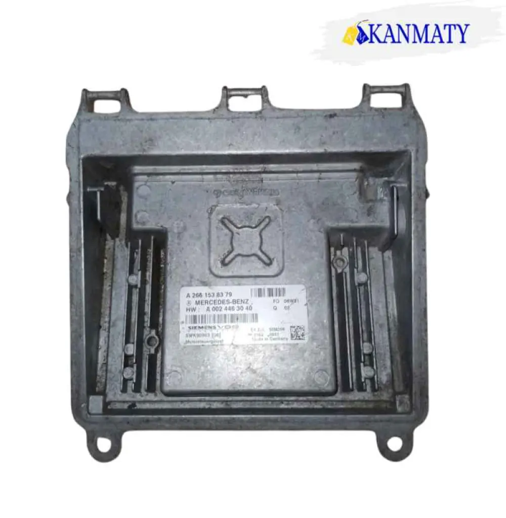 MERCEDES BENZ 2.0; 2007 Calculateur moteur MERCEDES BENZ 2.0; 2007 SIM266 A 266 153 83 79. A2661538379. A 002 446 30 40. A0024463040. 5WK90953. FD 06W51 SIEMENS VDO