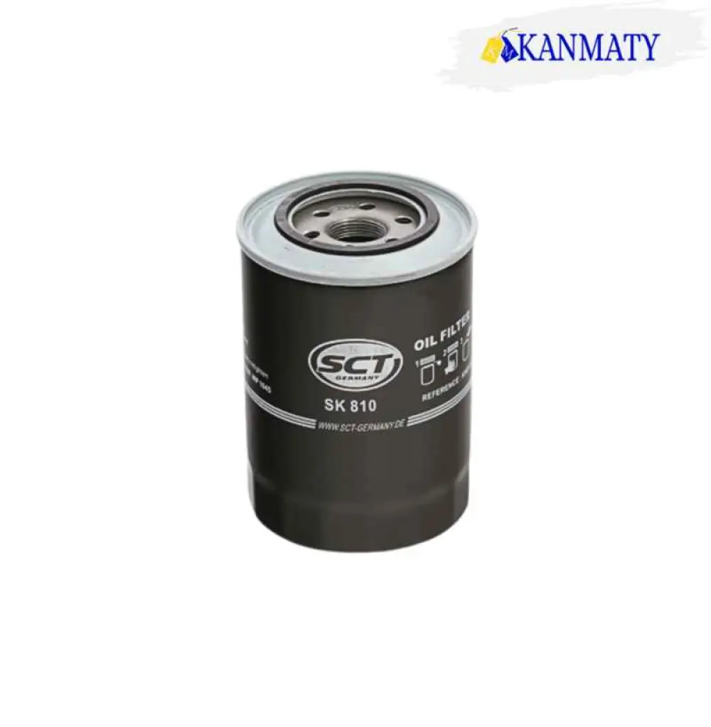 Filtre à huile SCT SK810; Cartouche d'huile MITSUBISHI Pajero IV (V80) 4036021081007; 126 9907; 26311 45001