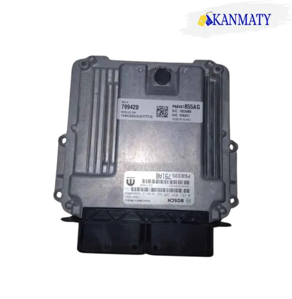 Jeep Wrangler JL 2017-2018 2.2L Calculateur moteur Jeep Wrangler JL 2017-2018 2.2L 0281036208 0 281 036 208  P68335791AB T005W2569M0221 EDC17C69 BOSCH