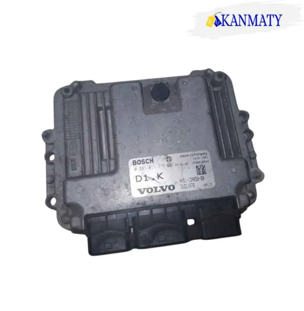 VOLVO S30 S40 S50 V50 2007 1.6 TDCI Calculateur moteur VOLVO S30 S40 S50 V50 2007 1.6 TDCI D1.K  ECU ECM 0 281 011 775, 0281011775 4N51-12A650-BB 4N5112A650BB 31211076 BOSCH