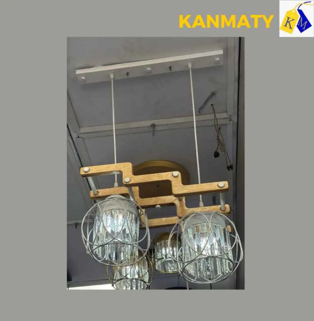 Lampe duplex lustre moderne pour éclairage intérieur pour maison et bureau GM