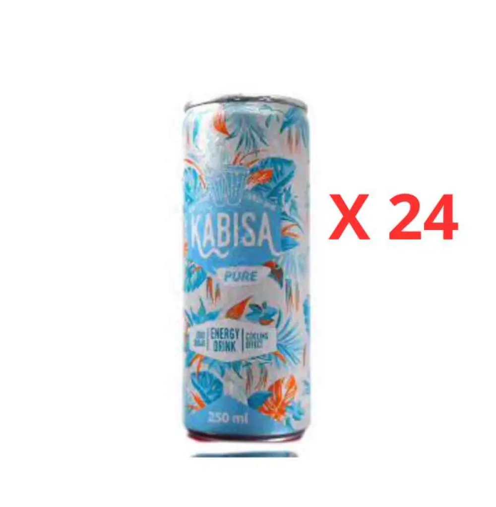 KABISA Pure 250 ml x 25, Meilleur boisson / Carton, boison sans sucre