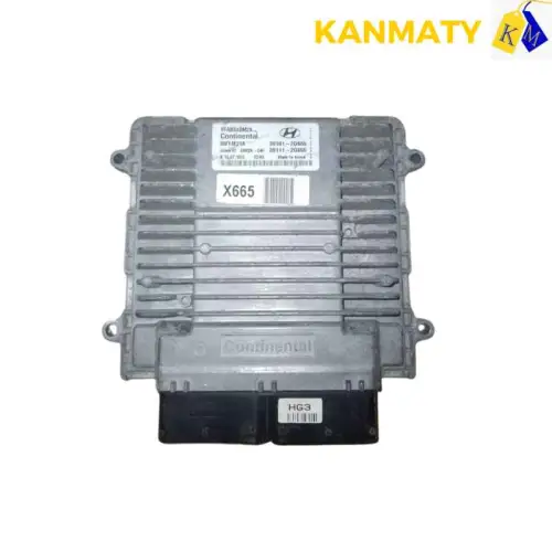 Calculateur moteur Hyundai Sonata 2011 2.4L ECU ECM OEM 39101-2G665 39111-2G665 5WY4E21A SIM2K-240 X665 Continental