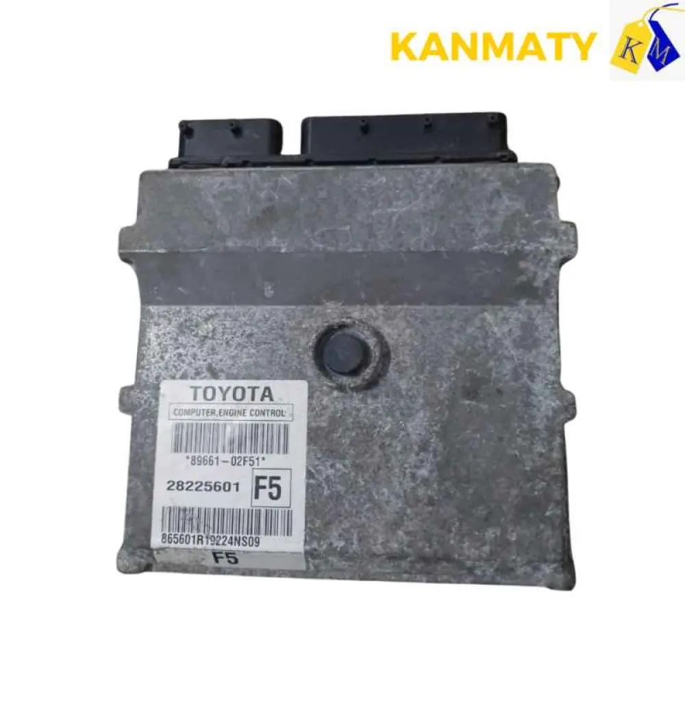 Calculateur moteur Toyota Corolla 2009-2010 1.8L ECU ECM OEM 89661-02F51 28225601 F5 TOYOTA