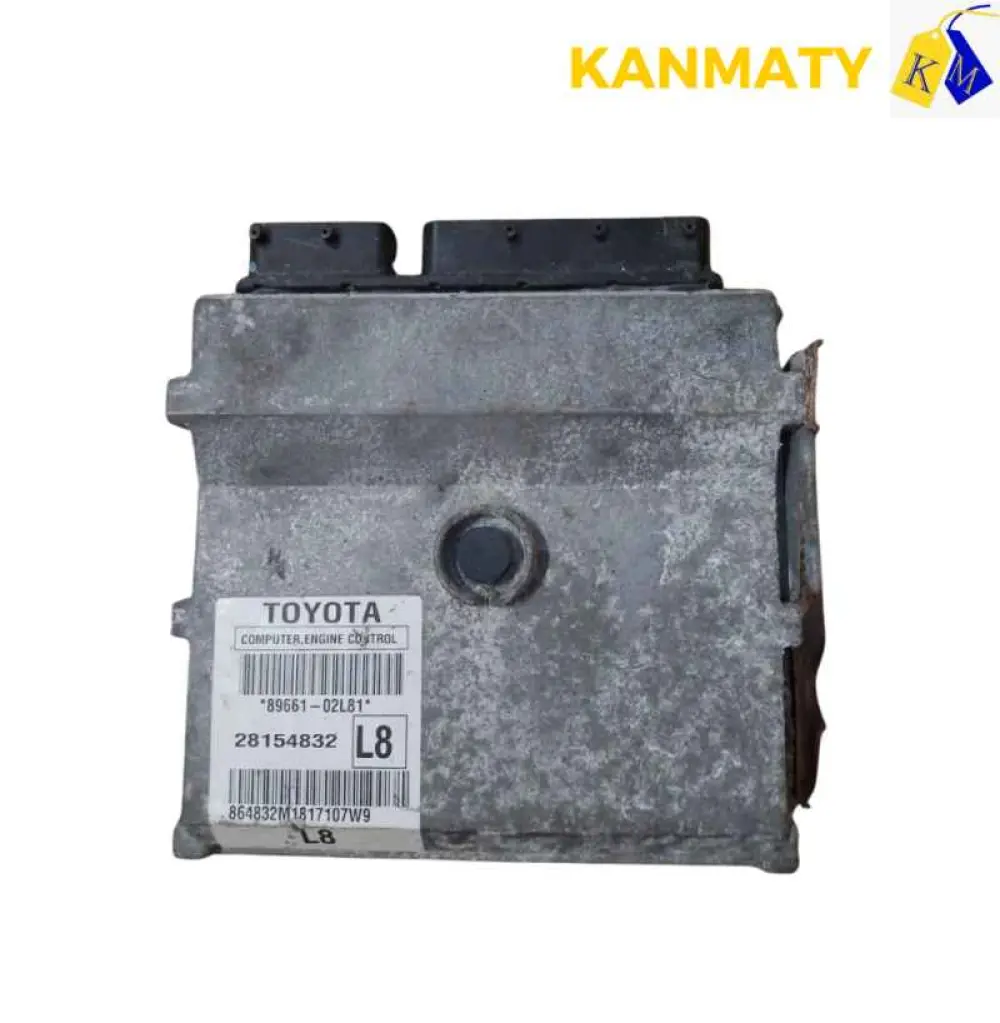 Calculateur moteur Toyota Corolla Matrix ZRE142L 2009-2010 1.8L ECU ECM OEM 89661-02L81 28154832 L8 TOYOTA